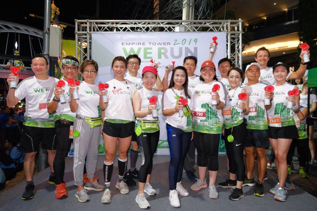 Asset World Foundation for Charity under the Asset World Corporation Group organizes “Empire Tower We Run 2019 with Virgin Active”