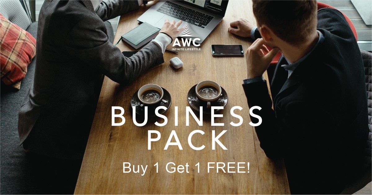 AWC Infinite Lifestyle โปรโมชั่นพิเศษ Buy 1 Get 1 ‘Business Pack’