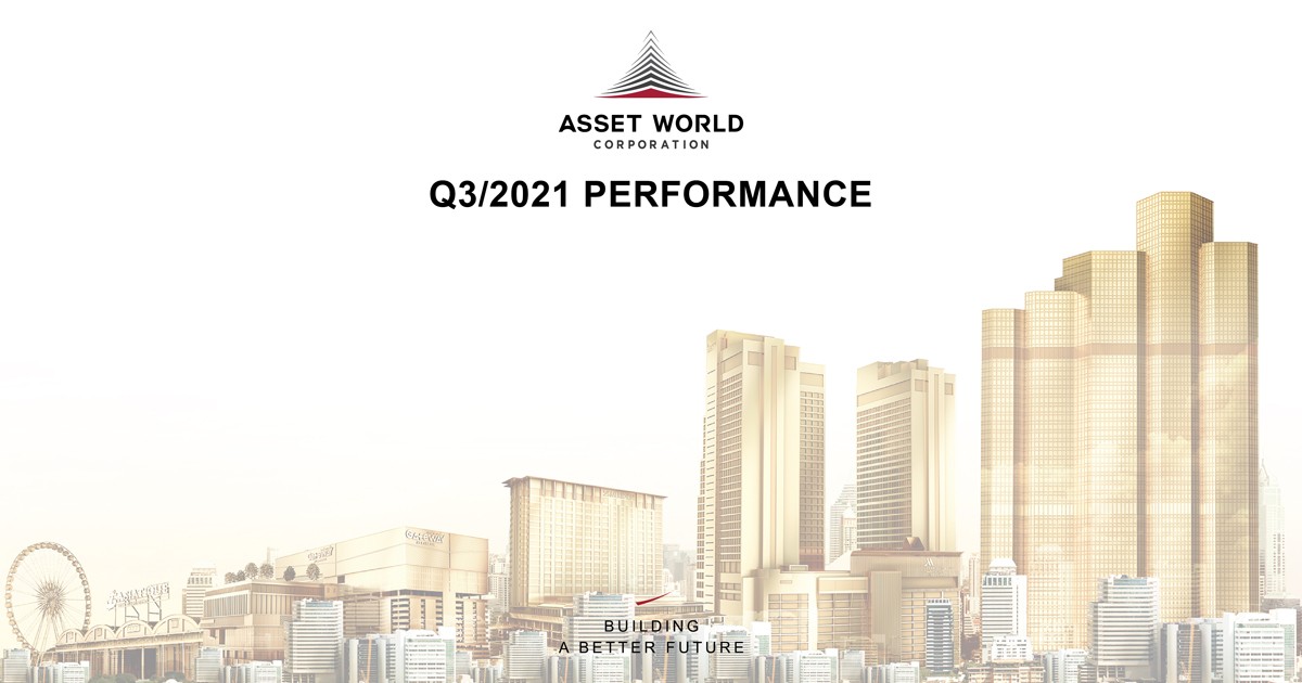 AWC announces the 3Q/2021 Quarterly Results, evidencing an increase of  Net Profit in Financial Statements due to Fair Value despite the impact  of Ultimate Lockdown Measures