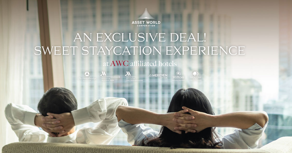 An Exclusive Deal! Sweet Staycation Experience at AWC Affiliated Hotels