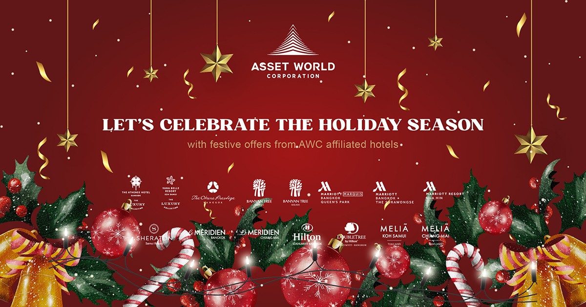 Celebrate the Holiday Season at AWC affiliated hotels