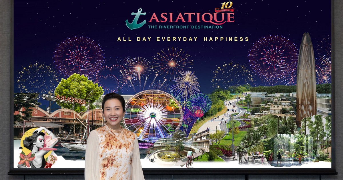 AWC celebrates 10th anniversary of Asiatique The Riverfront Destination with 800 Million Baht investment,  creating an ‘ALL DAY EVERYDAY HAPPINESS’ experience  at the largest riverside lifestyle tourist landmark in Thailand