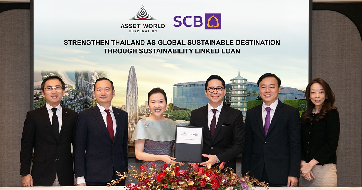AWC and SCB sign THB 20,000 million sustainability linked loan  to integrate sustainability in mega project developments and strengthen Thailand as a global sustainable tourism destination