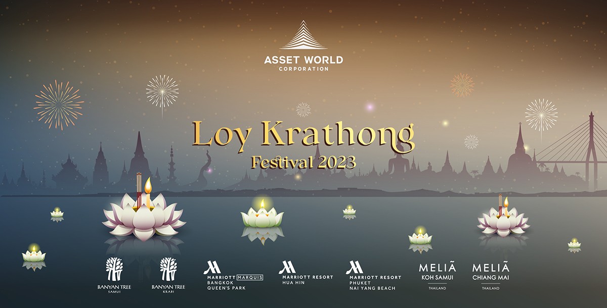 Welcome the Loy Krathong Festival 2023 with Exclusive Promotions from AWC affiliated hotels
