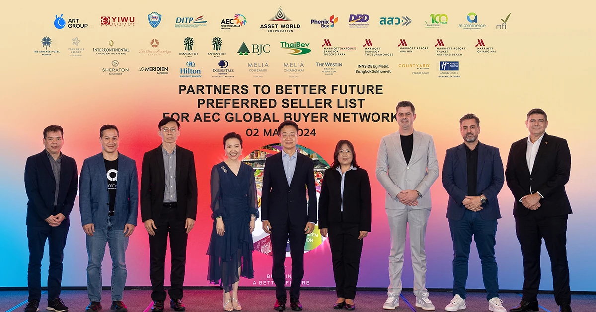 AWC ร่วมพันธมิตรธุรกิจอาหาร ‘PREFERRED SELLER LIST’  สร้างศูนย์กลางค้าส่งอาหารที่โครงการ ‘AEC’  เชื่อมเครือข่ายผู้ซื้อระดับโลกผ่าน ‘PhenixBox’