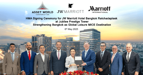 AWC and Marriott International to Launch Bangkok’s first and largest recreation-led Leisure MICE destination with JW Marriott at Jubilee Prestige Tower