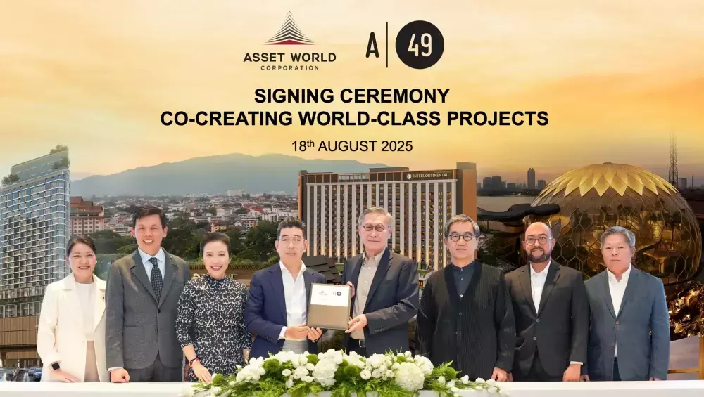 AWC Partners with A49 to Develop Landmark Projects, Combining Global Architecture with Local Thai Art and Culture, to Strengthen Thailand’s Position as a Global Sustainable Tourism Destination