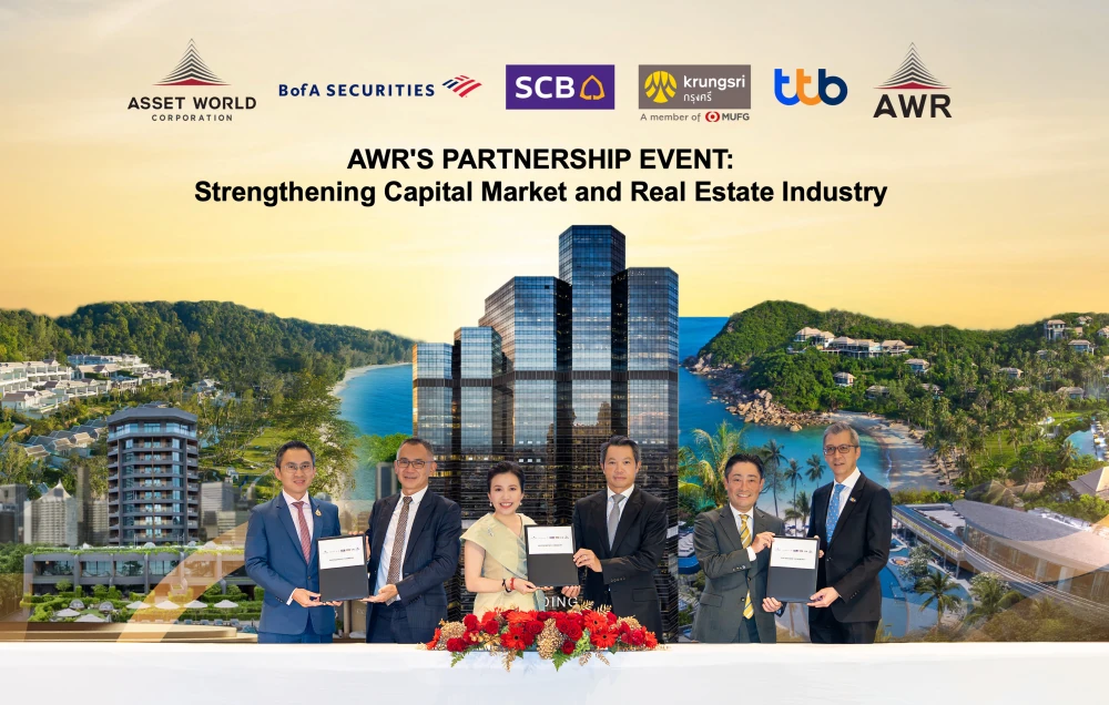 AWC Forms a Special Alliance with Top Banks, Joining Forces for Thailand's Capital Market to Bring AWR REIT IPO,    the Largest in Thai History, to Investors and Empower the Real Estate Industry